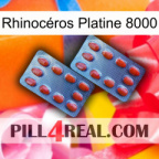 Rhinocéros Platine 8000 05